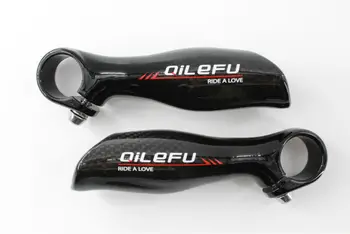New QILEFU Ergonomics design Mountain bike small auxiliary handlebar carbon bar ends carbon bicycle bar ends matte MTB parts
New QILEFU Ergonomics design Mountain bike small auxiliary handlebar carbon bar ends carbon bicycle bar ends matte MTB parts