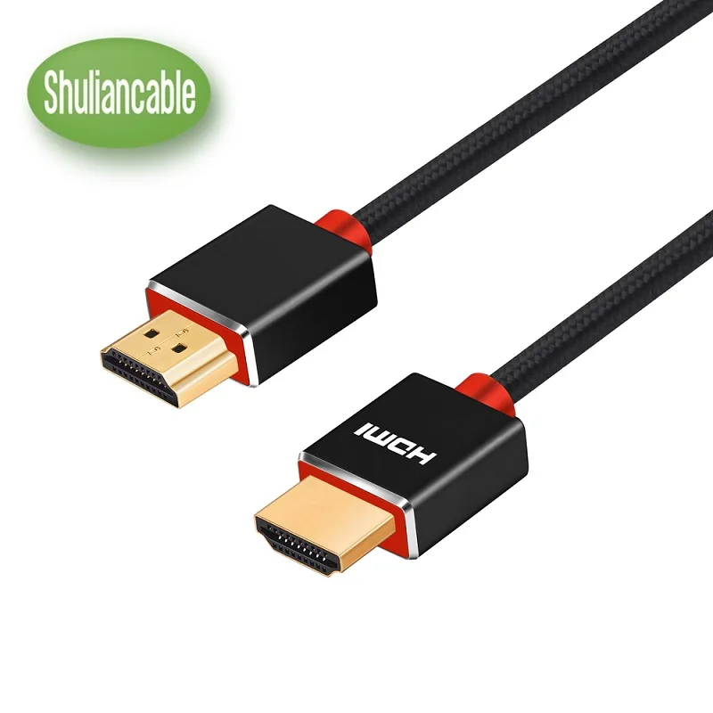 Shuiancable High Speed HDMI Cable with Ethernet Certified Supports 1080p 3D Audio Return Channel Full HD 1m 2m 3m 5m 10m
Shuiancable High Speed HDMI Cable with Ethernet Certified Supports 1080p 3D Audio Return Channel Full HD 1m 2m 3m 5m 10m