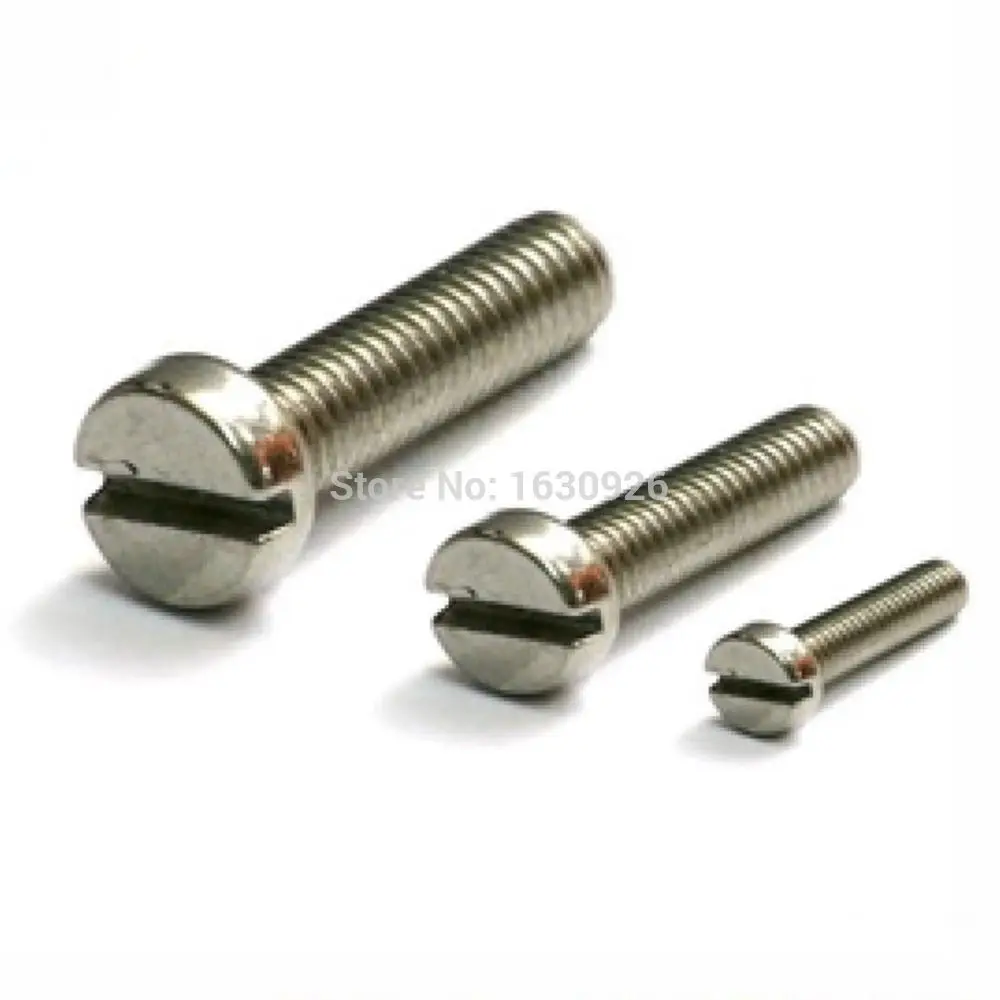 Free shipping 50 pieces Metric Thread M6*12mm Stainless steel Slotted Cheese Head Screw
Free shipping 50 pieces Metric Thread M6*12mm Stainless steel Slotted Cheese Head Screw
