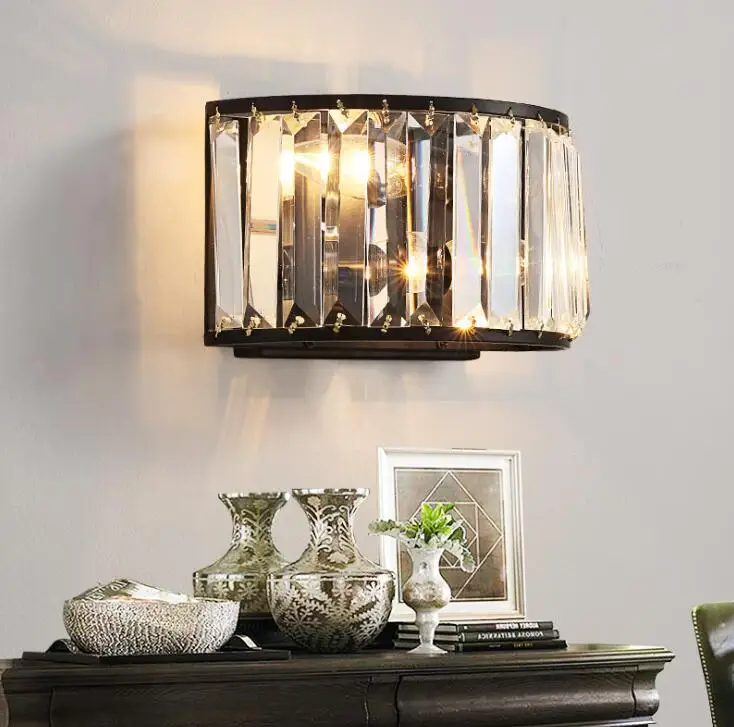 LED Crystal Wall Lamps Living Room Bedside Lamp corridor pub cafe restaurant aisle bedside living room decorative lights
LED Crystal Wall Lamps Living Room Bedside Lamp corridor pub cafe restaurant aisle bedside living room decorative lights
