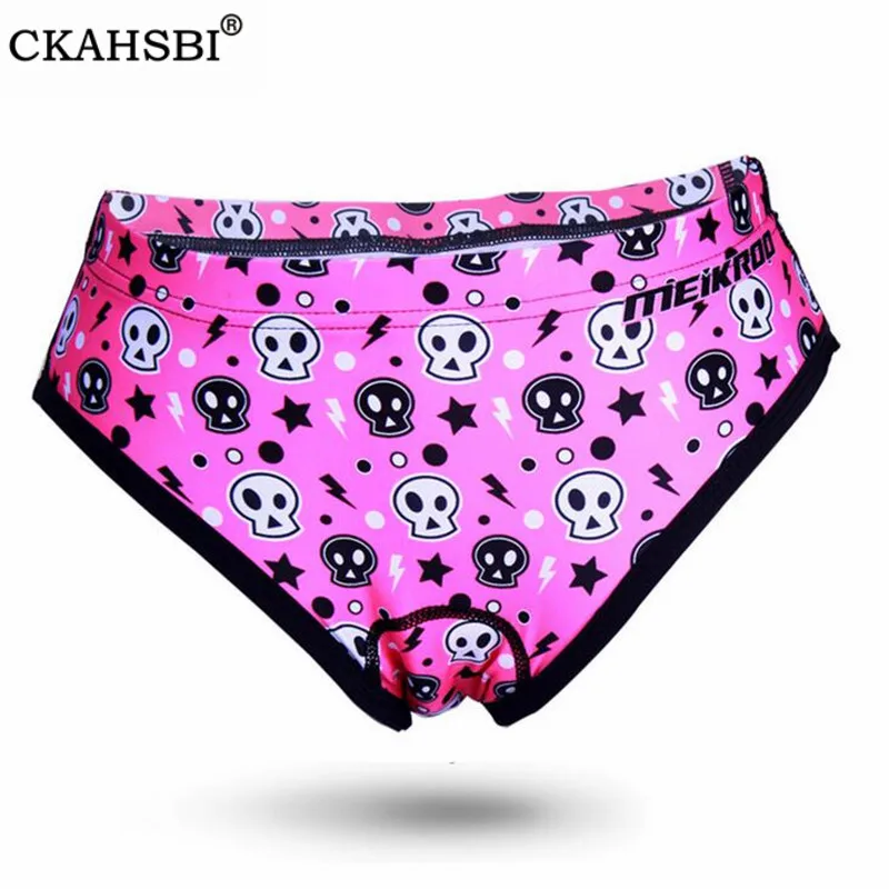 CKAHSBI 3D Padded Underpants Skull Printed Bicycle Shorts Women Cycling Underwear Bike Ropa Ciclismo Clothing Triangle Shorts
CKAHSBI 3D Padded Underpants Skull Printed Bicycle Shorts Women Cycling Underwear Bike Ropa Ciclismo Clothing Triangle Shorts