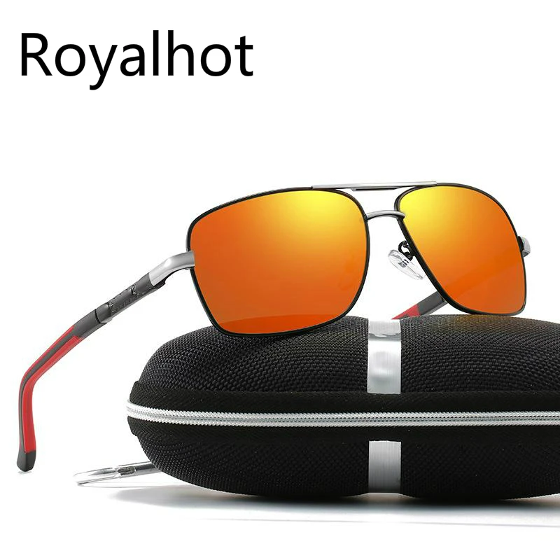 RoyalHot New Men's Polarized Sunglasses Alloy Frame Reflective Lens Film Square Driving Eyewear
RoyalHot New Men's Polarized Sunglasses Alloy Frame Reflective Lens Film Square Driving Eyewear