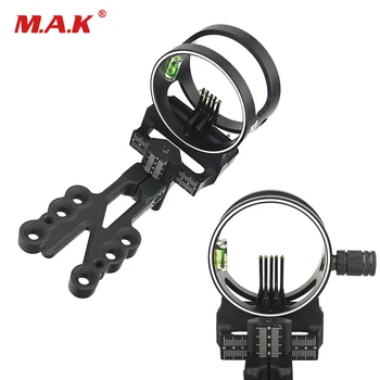 Optical Fiber 5 Pins Compound Bow Sight with Light Can Adjust Left and Right Hand for Outdoor Archery Hunting
Optical Fiber 5 Pins Compound Bow Sight with Light Can Adjust Left and Right Hand for Outdoor Archery Hunting