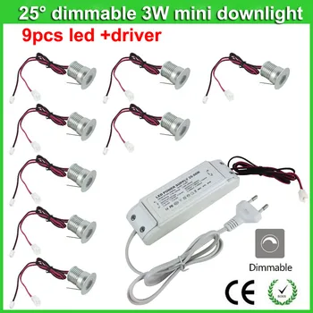 9 pieces 3W 110V 220V foyer living micro ceiling white miniature spot dimmable mini COB LED downlight 3W down light with driver
9 pieces 3W 110V 220V foyer living micro ceiling white miniature spot dimmable mini COB LED downlight 3W down light with driver