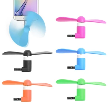 Micro USB &USB OTG Cooling Fan For Android Smart Phone Samsung LG HT