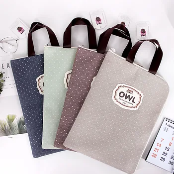 1pcs 17248 and creative new products Polka Dot Park A4 file bag Patch owl pattern tutorial bag
1pcs 17248 and creative new products Polka Dot Park A4 file bag Patch owl pattern tutorial bag