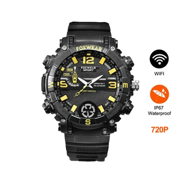 Smart Watch Wifi 720P Camera Watch Outdoor Sport Waterproof IPX7 Smartwatch Men P2P Remote Control With Led Flashlight for Phone
Smart Watch Wifi 720P Camera Watch Outdoor Sport Waterproof IPX7 Smartwatch Men P2P Remote Control With Led Flashlight for Phone
