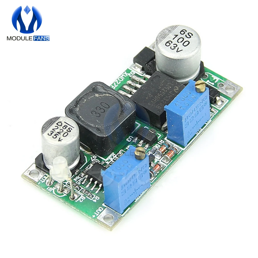 

DC-DC LM2596 HVS LM2596HVS 60V 3A Buck Constant Current/Voltage CC CV Step-Down Module LED Indicator High Frequency Conversion