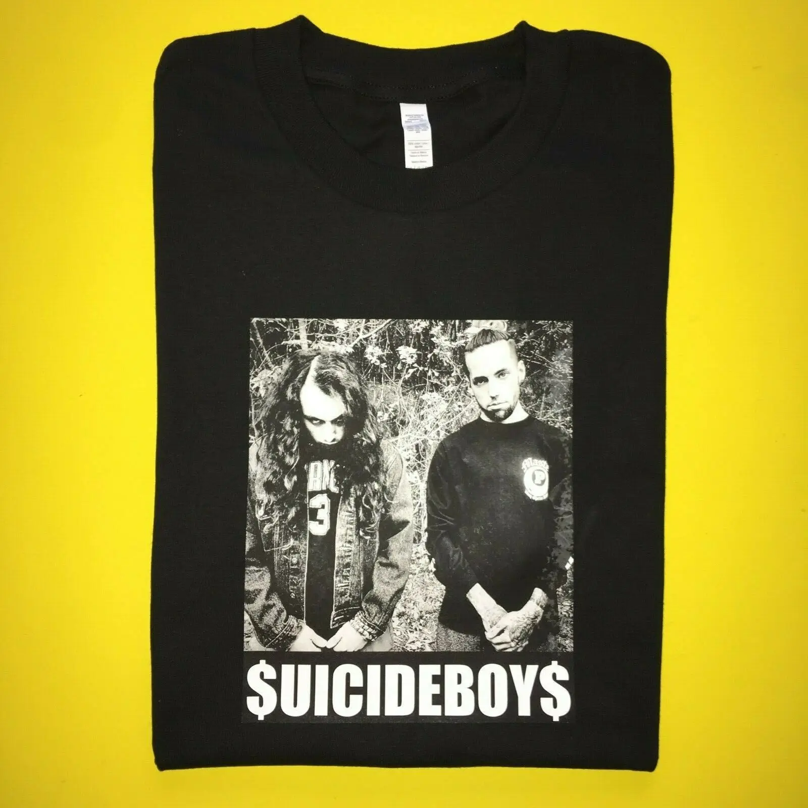 SUICIDEBOYS HIP HOP T SHIRT $UICIDEBOY$ (+Free Vinyl Sticker) New Fashion Casual Cotton Short-Sleeve
SUICIDEBOYS HIP HOP T SHIRT $UICIDEBOY$ (+Free Vinyl Sticker) New Fashion Casual Cotton Short-Sleeve