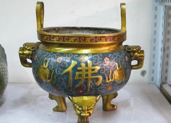 free shipping S2278 10" Chinese bronze Cloisonne Amitabha buddha statue incense burner lion censer
free shipping S2278 10" Chinese bronze Cloisonne Amitabha buddha statue incense burner lion censer