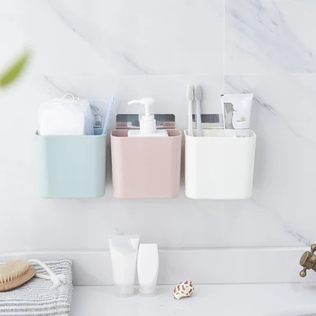 Seamless Bathroom Hanging Storage Basket Plastic Wall Mounted Storage Baskets Kitchen Sundries Storage Organizer
Seamless Bathroom Hanging Storage Basket Plastic Wall Mounted Storage Baskets Kitchen Sundries Storage Organizer
