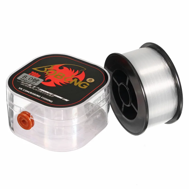 Bobing 200M 5lb-35lb Universal Japan Monofilament Fishing Line Nylon Fish Wires Saltwater Freshwater Rope Cord In Plastic Box
Bobing 200M 5lb-35lb Universal Japan Monofilament Fishing Line Nylon Fish Wires Saltwater Freshwater Rope Cord In Plastic Box