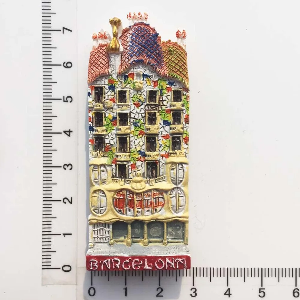 BABELEMI New 3D Resin Fridge Magnet Barcelona Spain Tourist Souvenirs Refrigerator Magnets Stickers Home Decoration
BABELEMI New 3D Resin Fridge Magnet Barcelona Spain Tourist Souvenirs Refrigerator Magnets Stickers Home Decoration
