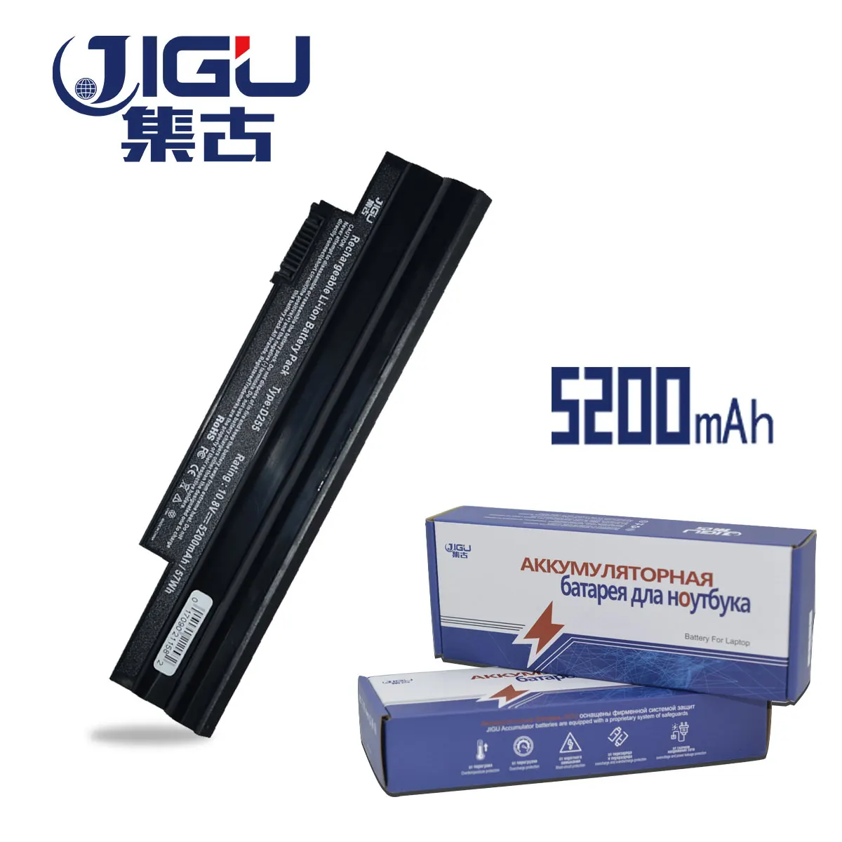 JIGU 6CELLS AK.003BT.071 AL10B31 AL10G31 Laptop Battery For Acer For Aspire One 522 AOD255 D255 D255E D257 D260 Series
JIGU 6CELLS AK.003BT.071 AL10B31 AL10G31 Laptop Battery For Acer For Aspire One 522 AOD255 D255 D255E D257 D260 Series
