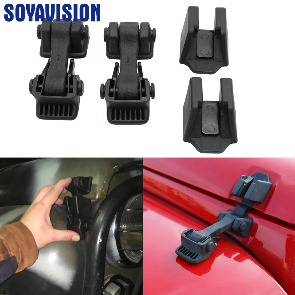 Black Engine Lock Hood Latch Catch Cover ABS Exterior Second Generation Car Styling For Jeep Wrangler TJ 1997-2006
Black Engine Lock Hood Latch Catch Cover ABS Exterior Second Generation Car Styling For Jeep Wrangler TJ 1997-2006