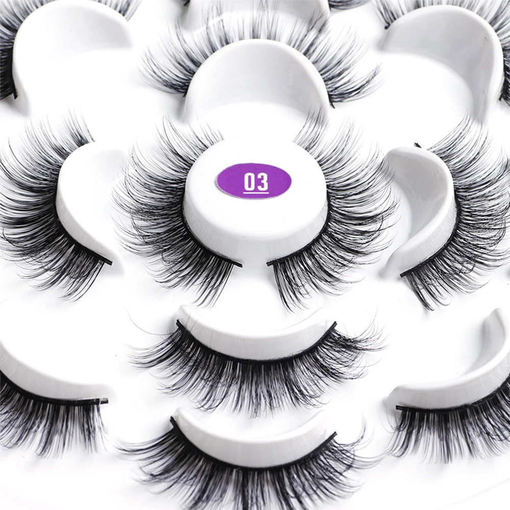 False Eyelashes 3/7pairs Eyelash Extension 3d Mink Lashes Makeup Tools Wimpers Eyelashes Cruelty-free Fake Lashes for Beauty
False Eyelashes 3/7pairs Eyelash Extension 3d Mink Lashes Makeup Tools Wimpers Eyelashes Cruelty-free Fake Lashes for Beauty