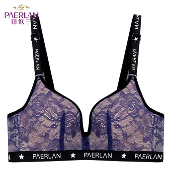PAERLAN 3/4 cup lace printed bra large size sexy ladies C cup bra comfortable no steel ring for women
PAERLAN 3/4 cup lace printed bra large size sexy ladies C cup bra comfortable no steel ring for women