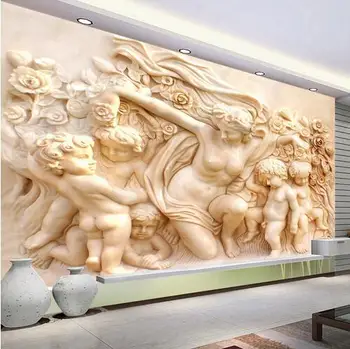 3D European Style Religious Sculpture Wall Mural Custom Photo Wallpaper On The Wall 3D Wall Paper Living Room VT Sofa Backdrop
3D European Style Religious Sculpture Wall Mural Custom Photo Wallpaper On The Wall 3D Wall Paper Living Room VT Sofa Backdrop