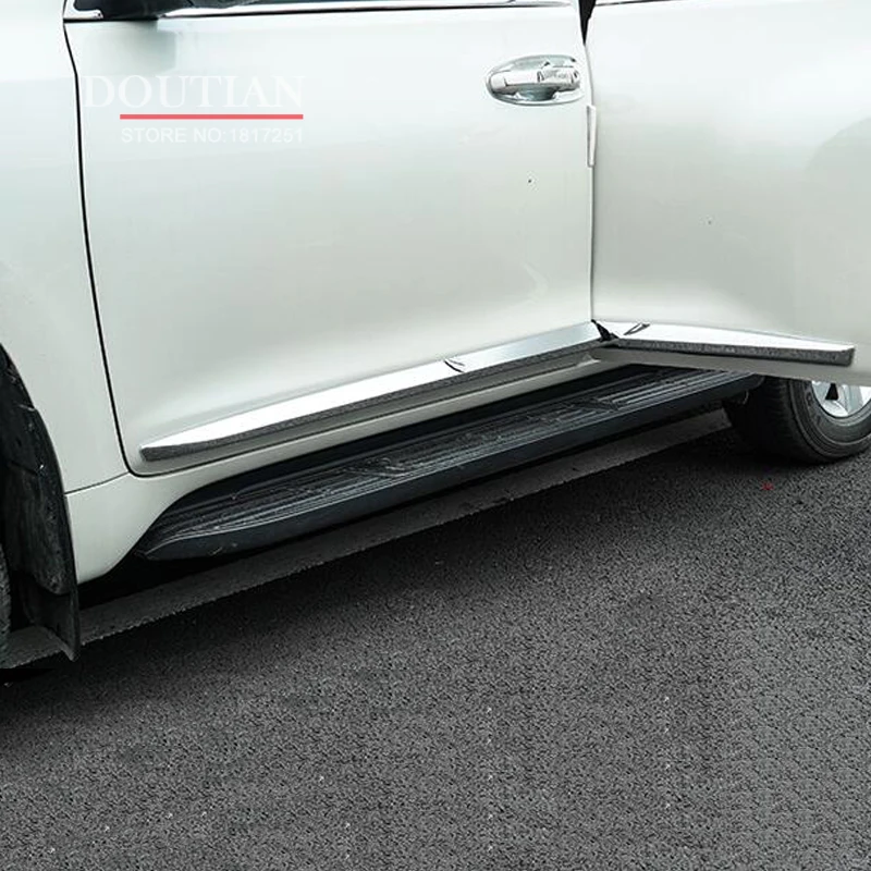 For Toyota Prado FJ150 LC150 2018 ABS Chrome Door Side Moulding Trim 4PCS Car Accessories Styling
For Toyota Prado FJ150 LC150 2018 ABS Chrome Door Side Moulding Trim 4PCS Car Accessories Styling