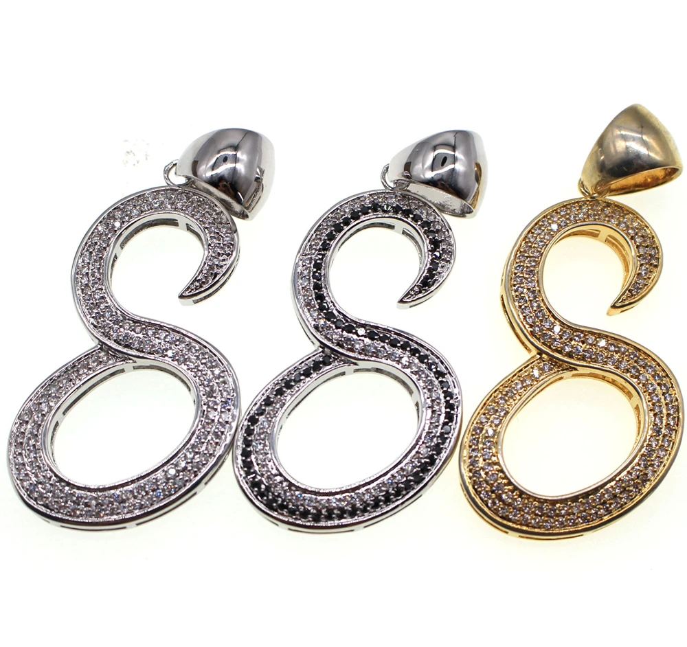 New Arrival Arabic Numerals 8 Pendants 3 Colors Punk Jewelry DIY Number Unique Accessories Gothic Copper Trinkets Gift Party
New Arrival Arabic Numerals 8 Pendants 3 Colors Punk Jewelry DIY Number Unique Accessories Gothic Copper Trinkets Gift Party