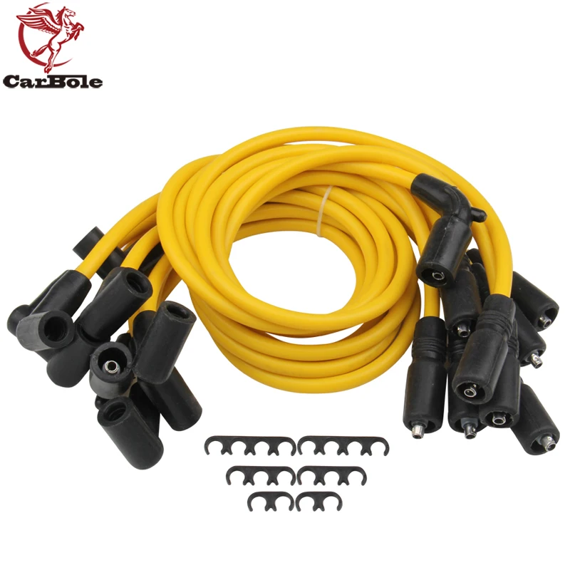 9pcs Set 8mm Spark Plug Wire 96646 2X1197 1996-02 For CADILLAC For CHEVROLET For GMC V8 5.7L 96646 86646 compatible 999 vehicles
9pcs Set 8mm Spark Plug Wire 96646 2X1197 1996-02 For CADILLAC For CHEVROLET For GMC V8 5.7L 96646 86646 compatible 999 vehicles