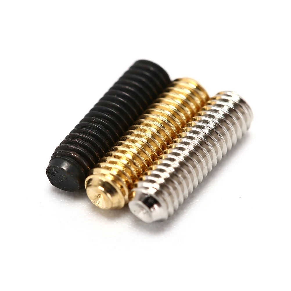New 12PCS/PACK Electric Bass Bridge Hex Screws for tremolo electric guitar bass Guitar Bridge Saddles Hexagon Screws Tremolo
New 12PCS/PACK Electric Bass Bridge Hex Screws for tremolo electric guitar bass Guitar Bridge Saddles Hexagon Screws Tremolo