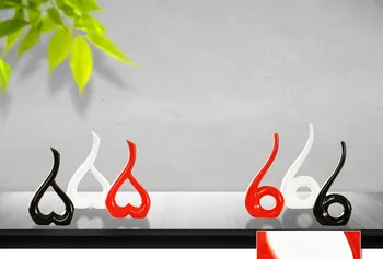 1PC Modern Creative Home Furnishing Porcelain Flower Vase Ornaments Heart-shaped Ornaments Best Wedding Gift MO 023
1PC Modern Creative Home Furnishing Porcelain Flower Vase Ornaments Heart-shaped Ornaments Best Wedding Gift MO 023
