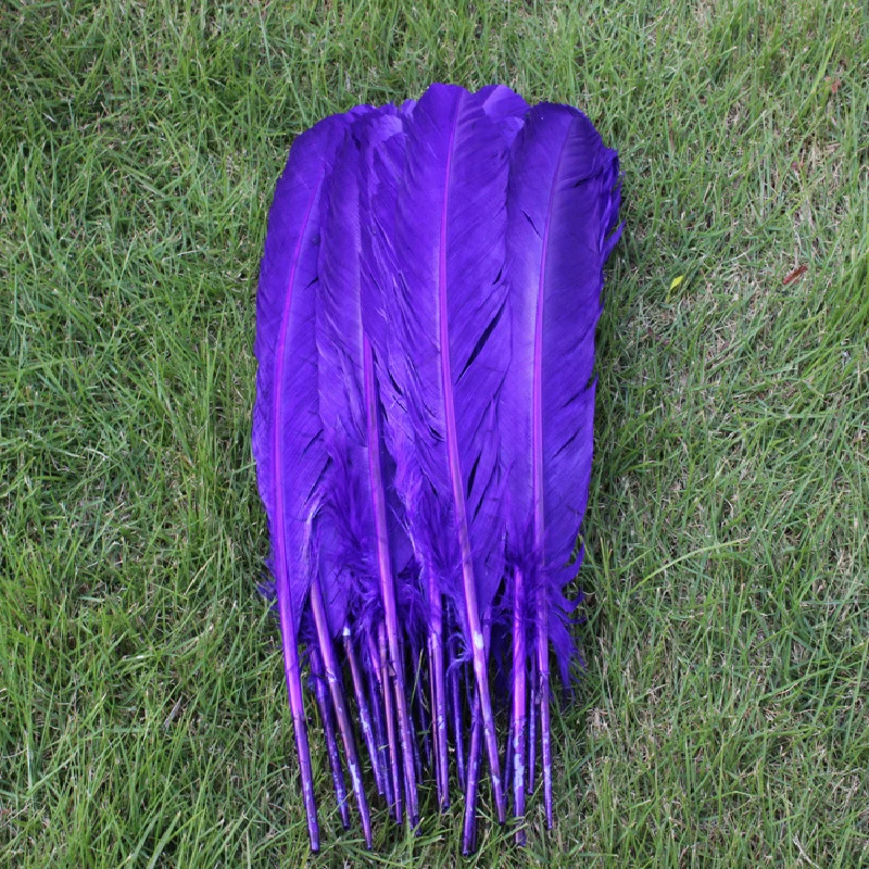 Free shipping 50pcs wholesale 25-30cm purple color real natural turkey feathers plumes hair extensions goose feather for sale
Free shipping 50pcs wholesale 25-30cm purple color real natural turkey feathers plumes hair extensions goose feather for sale