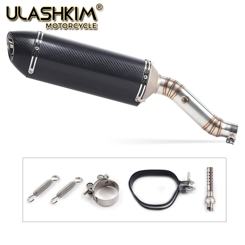 Motorcycle Full Exhaust System Muffler Escape Modified Contact Middle Link Pipe Tube Slip On For Honda CBR300 CBR300R
Motorcycle Full Exhaust System Muffler Escape Modified Contact Middle Link Pipe Tube Slip On For Honda CBR300 CBR300R