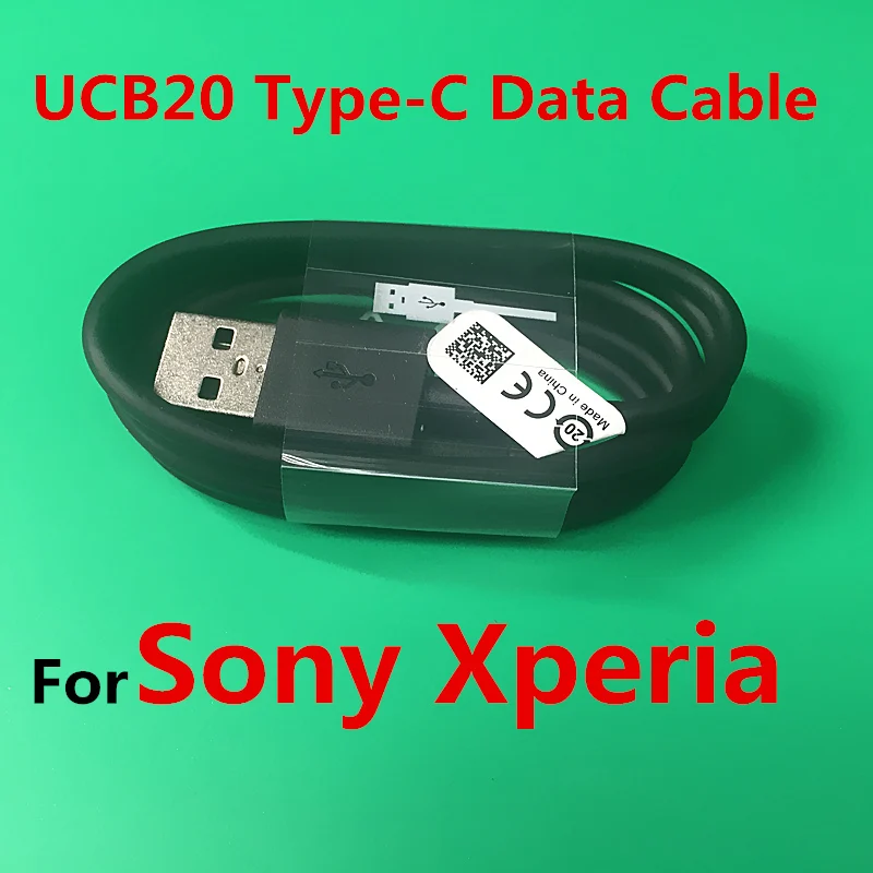 Original SONY Fast Charger Cable For xperia xa1 XZ XZs XC XZp XZ1 XZ1C Smartphone UCB20 Charge Usb Type C Data Line
Original SONY Fast Charger Cable For xperia xa1 XZ XZs XC XZp XZ1 XZ1C Smartphone UCB20 Charge Usb Type C Data Line