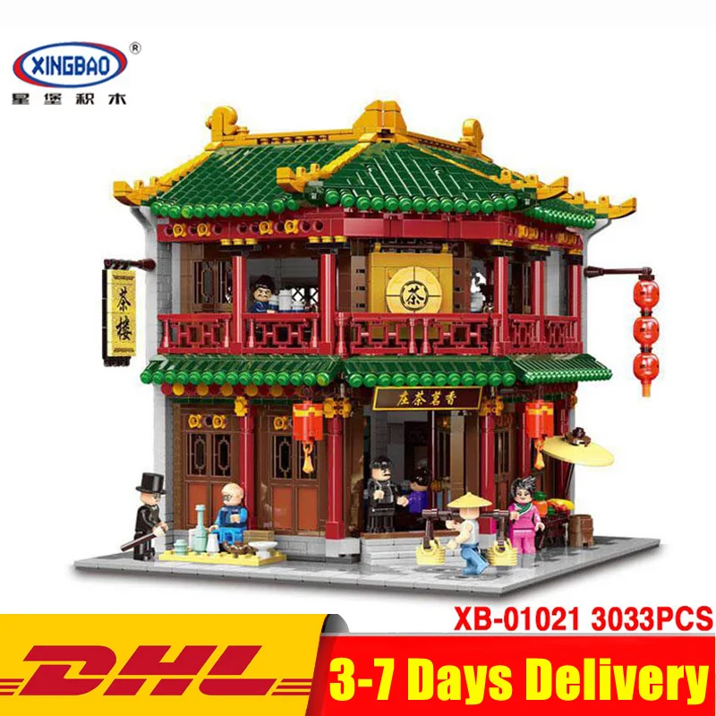 XingBao XB 01021 Blocks 3033 Pcs Genuine Creative Tea House The Moon Set Building Blocks Bricks DIY Educational Toys Model Gifts
XingBao XB 01021 Blocks 3033 Pcs Genuine Creative Tea House The Moon Set Building Blocks Bricks DIY Educational Toys Model Gifts