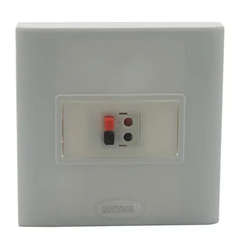 86 X 86 size 2 ports banana sound box speaker wall plate
86 X 86 size 2 ports banana sound box speaker wall plate