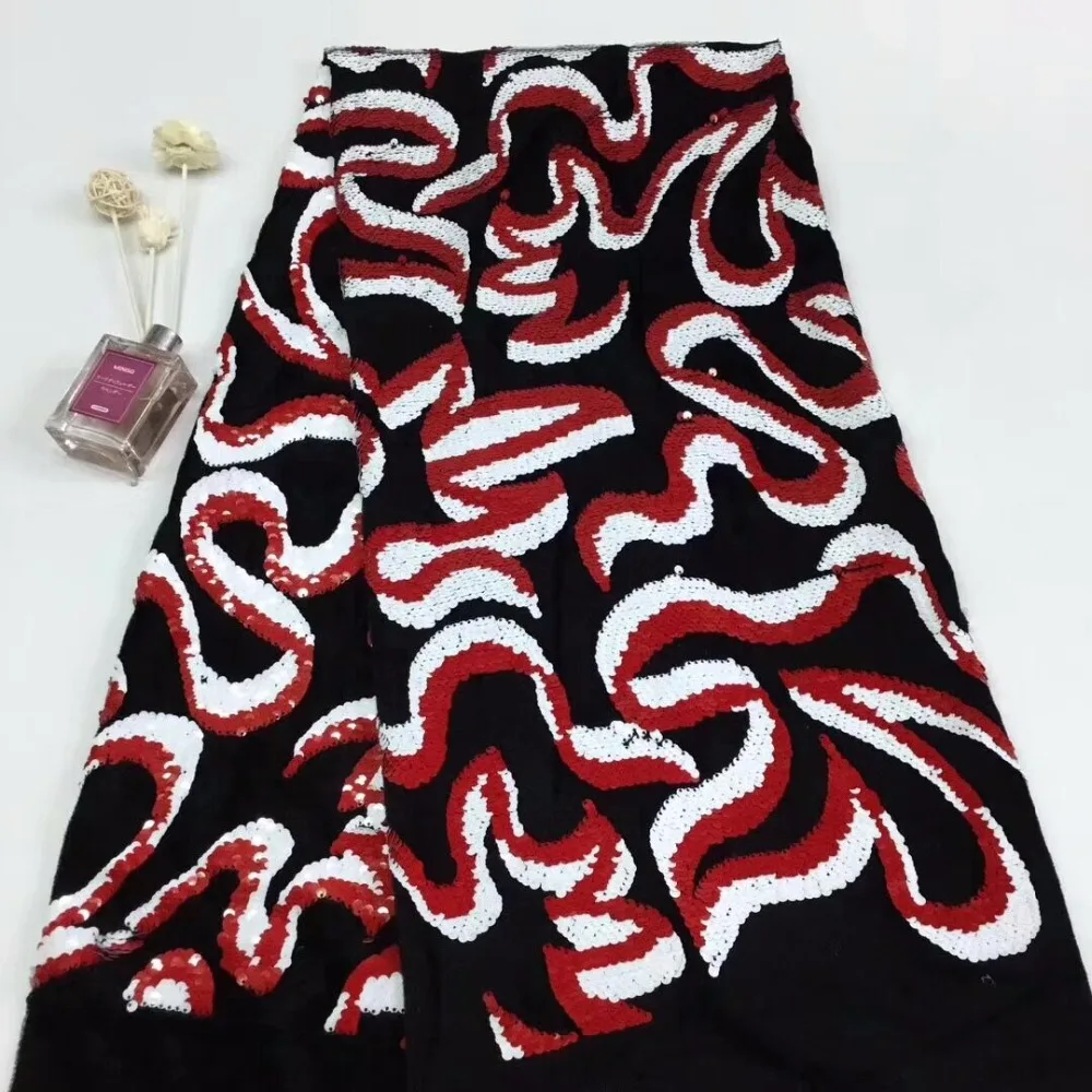 France's new design with elegant sequined dress fabrics, Nigeria beautiful sequins motifs flannel fabrics
France's new design with elegant sequined dress fabrics, Nigeria beautiful sequins motifs flannel fabrics