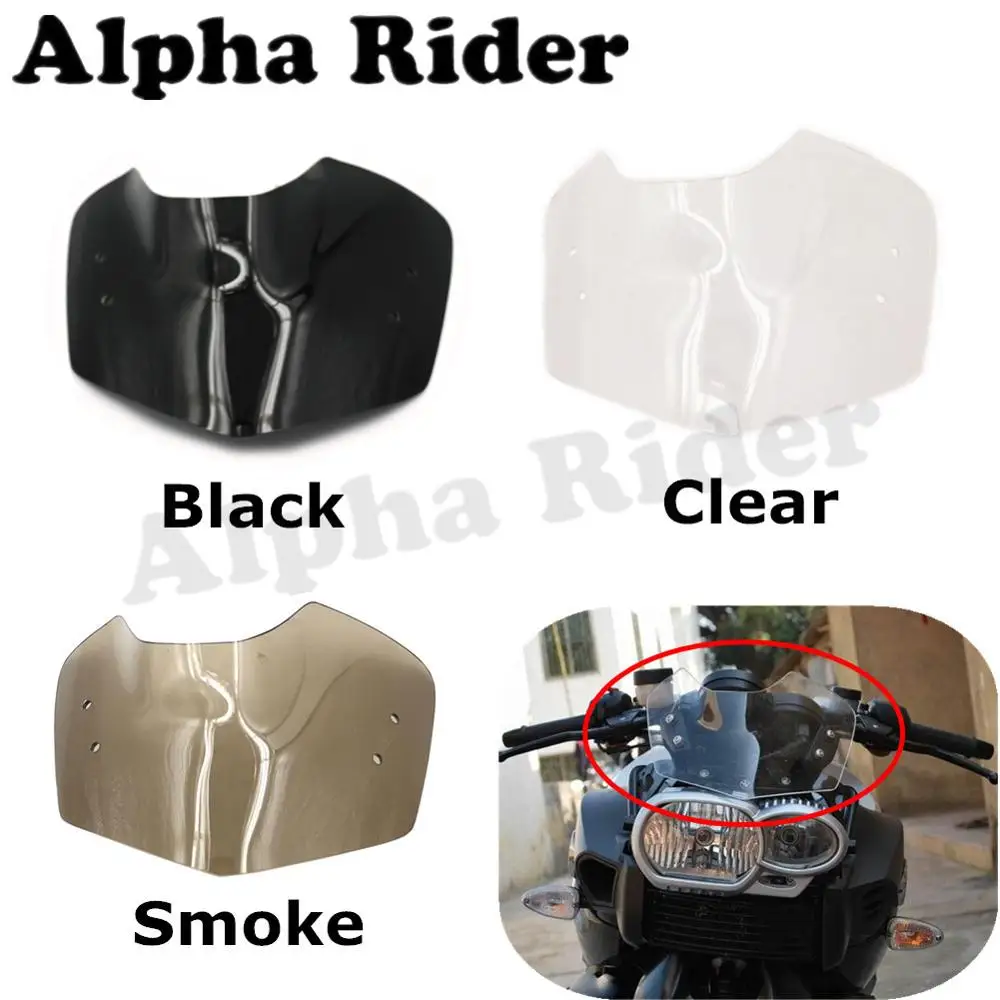 Motorcycle Windshield WindScreen for BMW K1200R Sport K1300R 2005-2015 Fly Screen Windproof Front Shield Glass Airflow Deflector
Motorcycle Windshield WindScreen for BMW K1200R Sport K1300R 2005-2015 Fly Screen Windproof Front Shield Glass Airflow Deflector
