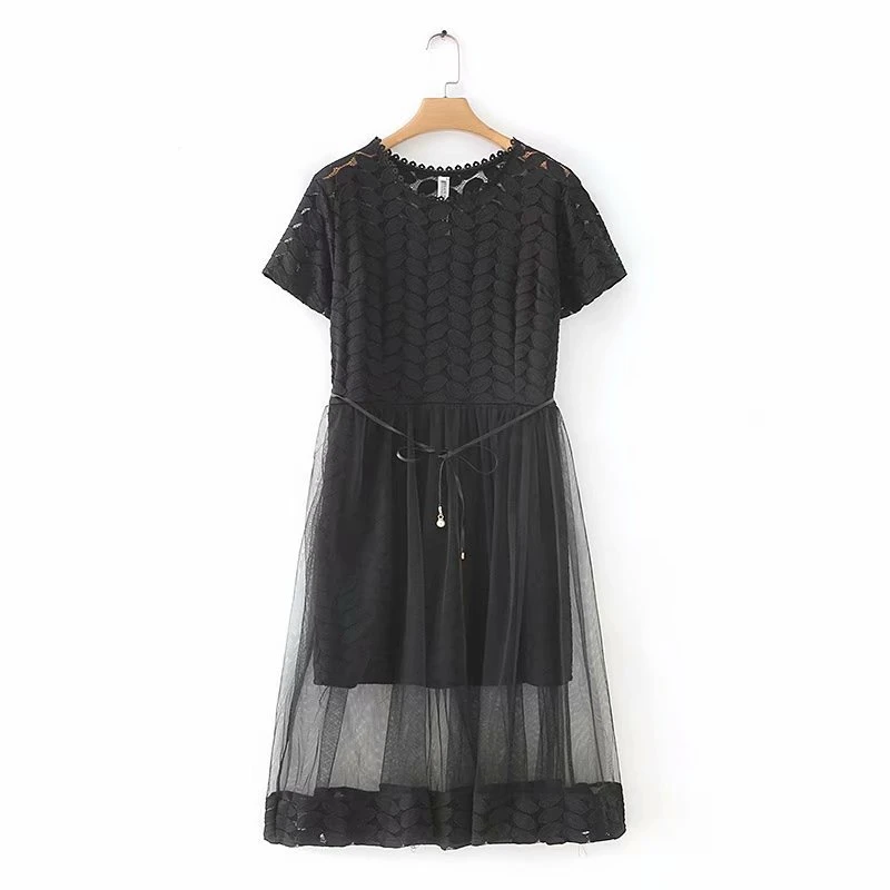 Plus Size Women Plain Black Dress Short Sleeve Summer Elegant Casual Party Dresses
Plus Size Women Plain Black Dress Short Sleeve Summer Elegant Casual Party Dresses
