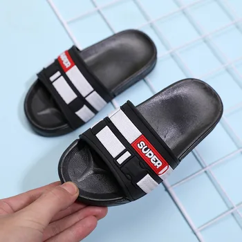 Slippers Kids for Boys Beach Sandals Summer Baby Slippers Girls Flat Indoor Flip Flop Children Non-slip Korea Home Casual Shoes
Slippers Kids for Boys Beach Sandals Summer Baby Slippers Girls Flat Indoor Flip Flop Children Non-slip Korea Home Casual Shoes