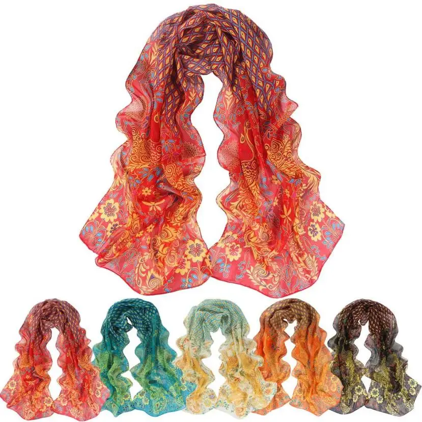 New Arrival Women Peacock Pattern Soft Silk Chiffon Shawl Wrap Wraps Scarf Scarves Popular Amice Comfortable Tippet For Women
New Arrival Women Peacock Pattern Soft Silk Chiffon Shawl Wrap Wraps Scarf Scarves Popular Amice Comfortable Tippet For Women