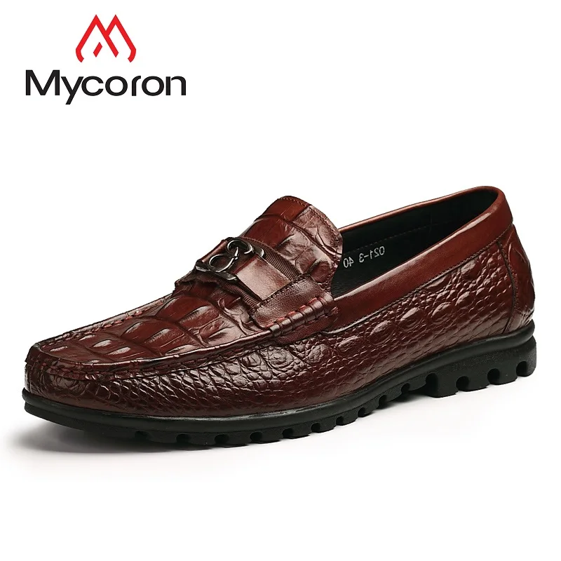 Mycoron Men'S Pedal Lazy Shoes Crocodile Shoes Metal Version Of The Trend Of Men'S Casual Shoes Leather Platform Zapatos Hombre
Mycoron Men'S Pedal Lazy Shoes Crocodile Shoes Metal Version Of The Trend Of Men'S Casual Shoes Leather Platform Zapatos Hombre