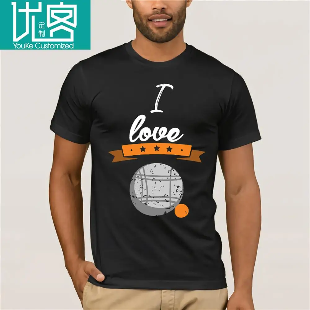 New Style T-Shirt For Men Clever I Love Boule Petanque France Gift T-Shirts Letter Summer Camiseta Famous Costume
New Style T-Shirt For Men Clever I Love Boule Petanque France Gift T-Shirts Letter Summer Camiseta Famous Costume