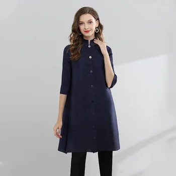 LANMREM Fashion Pleated Sunscreen Clothes For Women Loose Coat 2020 Single-breasted Light Thin Windbreaker Loose Casual YH438 
LANMREM Fashion Pleated Sunscreen Clothes For Women Loose Coat 2020 Single-breasted Light Thin Windbreaker Loose Casual YH438