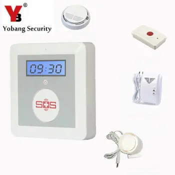 YobangSecurity Elder Security Emergency Call Button Android IOS APP GSM SOS Button Siren Smoke Alarm Sensor Gas Leakage Detector
YobangSecurity Elder Security Emergency Call Button Android IOS APP GSM SOS Button Siren Smoke Alarm Sensor Gas Leakage Detector