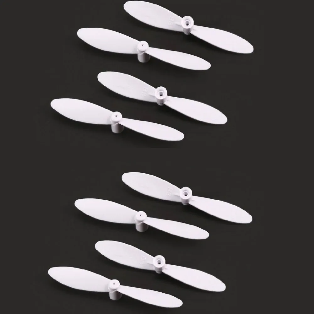 4 Pairs Portable CW/CCW Propellers for Eachine JJR/C H8 Mini RC Quadcopter Original Drone Propeller Parts Portable
4 Pairs Portable CW/CCW Propellers for Eachine JJR/C H8 Mini RC Quadcopter Original Drone Propeller Parts Portable