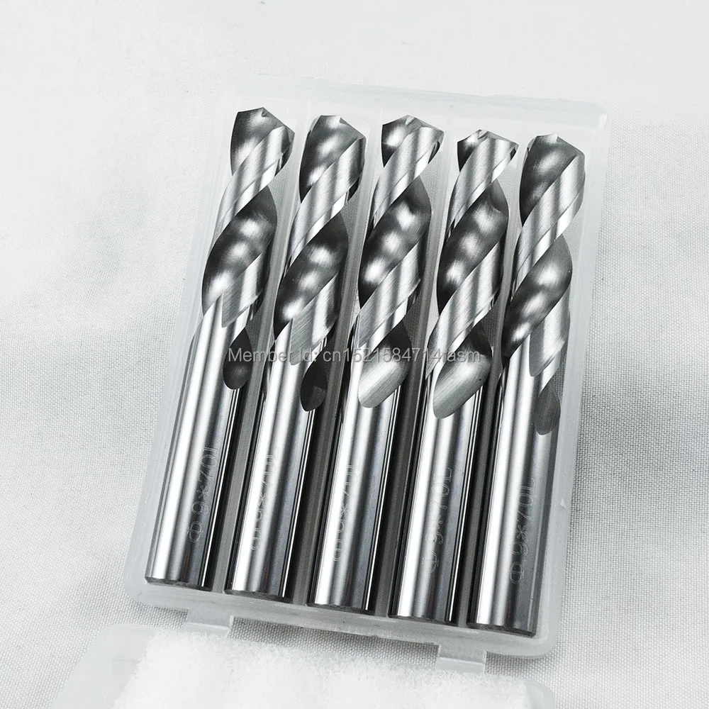 Solid Carbide Drill 80Mm 120Mm Long Length Tungsten Steel 1PCS CNC Hole Processing Coated 7.5mm 80mm