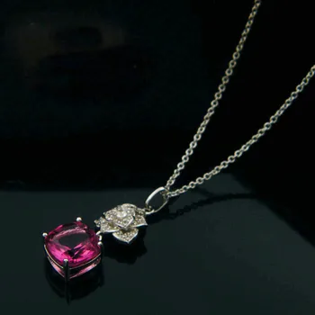 Bilincolor high quality flower zicronia red purple flower pendant charm necklace
Bilincolor high quality flower zicronia red purple flower pendant charm necklace
