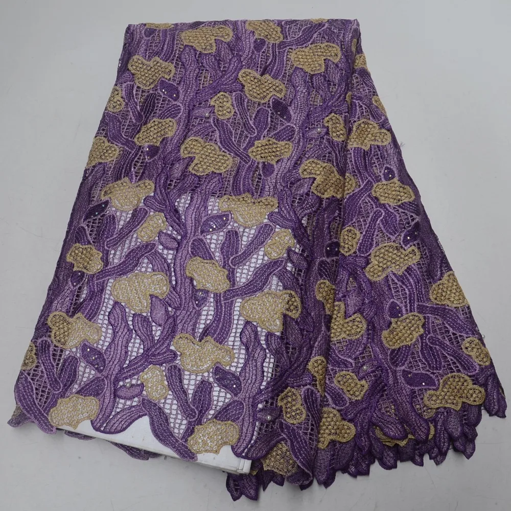 2019 Latest Nigerian cord Lace Fabric High Quality African water soluble Lace Fabric Wedding
2019 Latest Nigerian cord Lace Fabric High Quality African water soluble Lace Fabric Wedding
