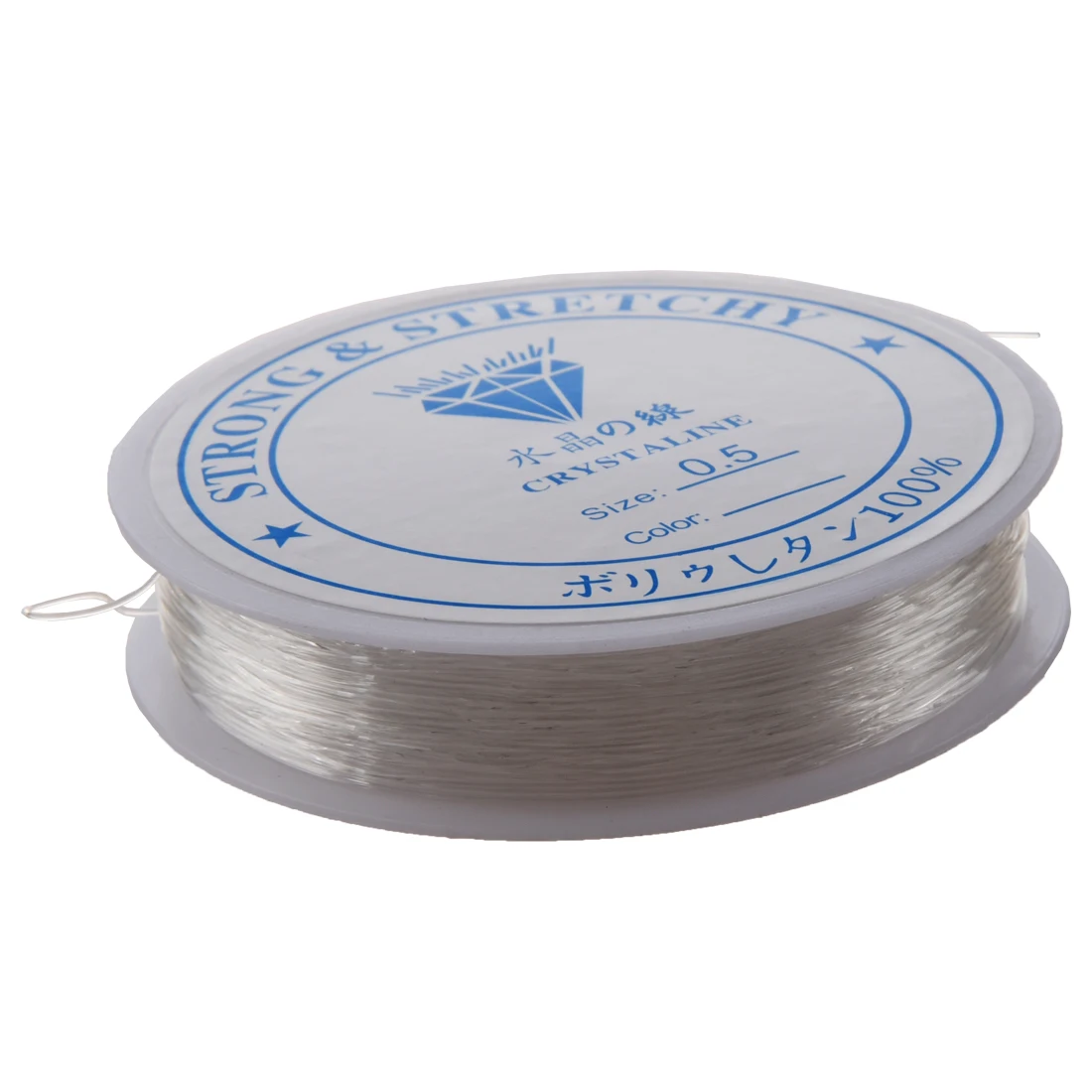 20 Meters Spool of Crystal Clear Strong Beading Thread Cord Wire Jewellery Making Stringing Necklaces Bracelets 0.5mm
20 Meters Spool of Crystal Clear Strong Beading Thread Cord Wire Jewellery Making Stringing Necklaces Bracelets 0.5mm