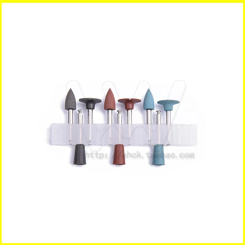 Dental Amalgam Polishing Kits RA 0109 Low-Speed Burs Cups Silicone Rubber (2)