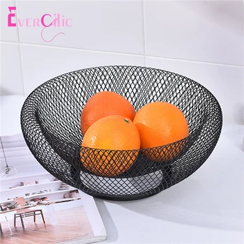 Metal Mesh Creative Countertop Fruit Basket Bowl Stand for Kitchen Restaurant Large Decorative Table Centerpiece Holder
Metal Mesh Creative Countertop Fruit Basket Bowl Stand for Kitchen Restaurant Large Decorative Table Centerpiece Holder