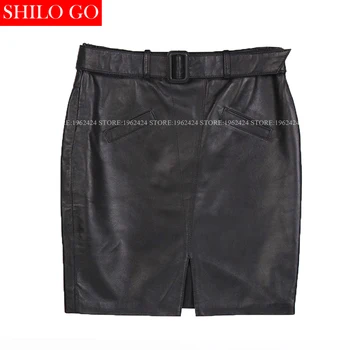 Winter autumn fashion new women high quality Sheepskin belt office OL oblique plug pocket pencil black leather skirt 5XL
Winter autumn fashion new women high quality Sheepskin belt office OL oblique plug pocket pencil black leather skirt 5XL