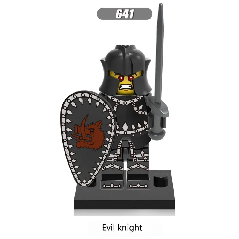 Single Sale Super Heroes Star Wars 641 Evil knight Model Mini Building Blocks Figure Bricks Toys gifts Compatible Legoed Ninjaed
Single Sale Super Heroes Star Wars 641 Evil knight Model Mini Building Blocks Figure Bricks Toys gifts Compatible Legoed Ninjaed